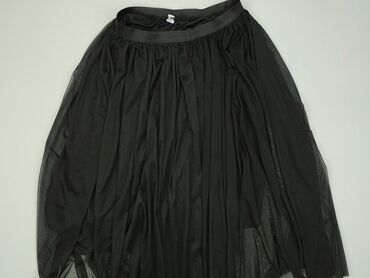 czarna koszulka oversize: Spódnica, S, stan - Bardzo dobry