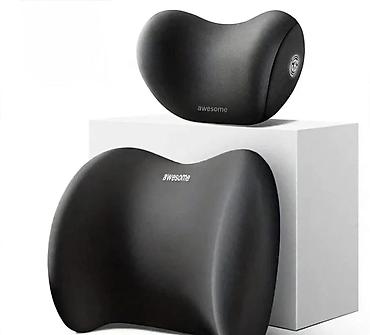trambolina za bebe: Ergonomski set jastuka za automobil – potpora za vrat i lumbalni deo — 1