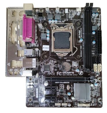intel core: Материнская плата, Б/у, Intel, LGA1150, Mini-ATX, Для ПК