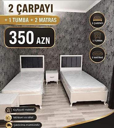 2 təknəfərlik çarpayı, Tumba, Yeni lalafo.az -da 2 təknəfərlik çarpayı, Tumba, Yeni