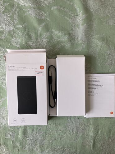 power bank qiymetleri: Powerbank Xiaomi, 10000 mAh, İşlənmiş