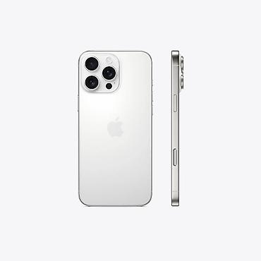 ми 9 а: IPhone 16 Pro Max, Б/у, 256 ГБ, White Titanium, 100 % — 1