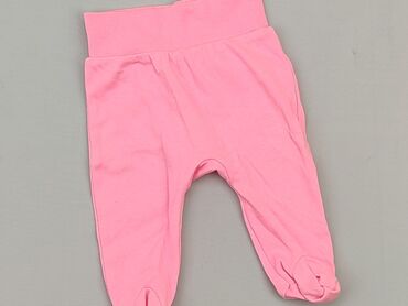 prążkowane legginsy niemowlęce: Leggings, 0-3 months, condition - Very good