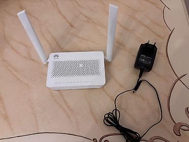 huaweı modem: Huawei EchoLife HG8145V5 GPON Wi‑Fi router. Wi‑Fi: 2.4 GHz və 5 GHz — 1