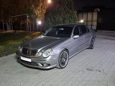 кампрес: Mercedes-Benz E-класс AMG: 2003 г., 5.4 л, Автомат, Бензин, Седан — 1