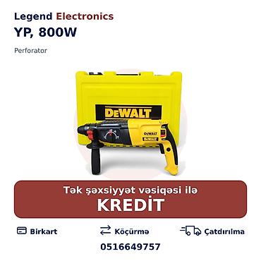 drel desti: Elan başlığı: Perforator YP, 800W Elan mətni: Legend Electronics-in — 1