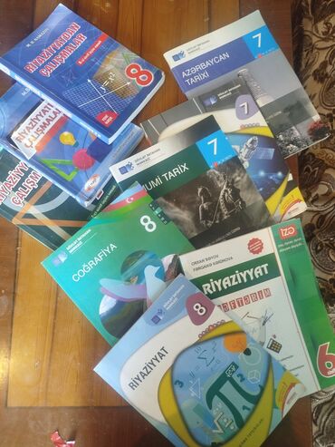 talibov test: Kitablar satılır, içi işlənmiş deyil təzədir. Toplu alanda endirim