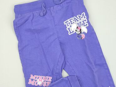 spodnie dresowe calvin klein: Sweatpants, Disney, 2-3 years, 92/98, condition - Good