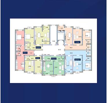 Продажа квартир: 1 комната, 51 м², 1 этаж — 3