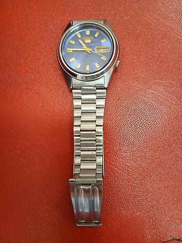 Aksesuarlar: Seiko 5 kişi qol saatı - Brend/model: Seiko 5 (orijinal) - Mexanizm — 1
