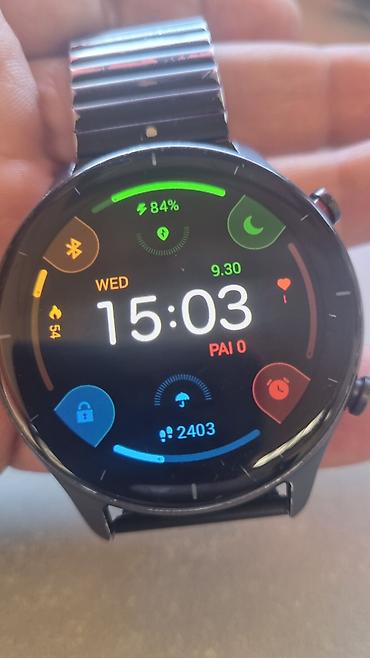 Smart saatlar: İşlənmiş, Smart saat, Amazfit, Sensor ekran, rəng - Qara — 7