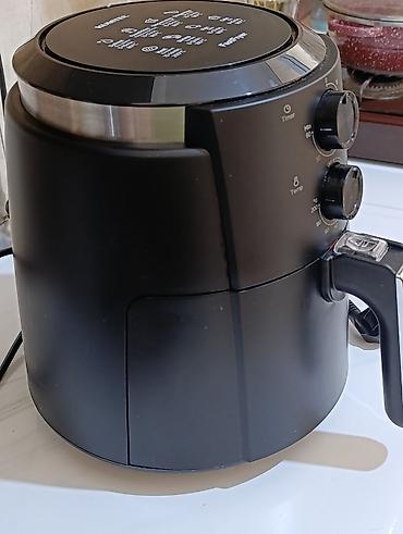 kumtel 2763: Suntek FastFryer hava fritözü - Rəng: qara - Mexaniki idarəetmə: 2 — 8