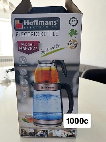 coffee maker: Электрический чайник, Новый, Самовывоз, Платная доставка — 1