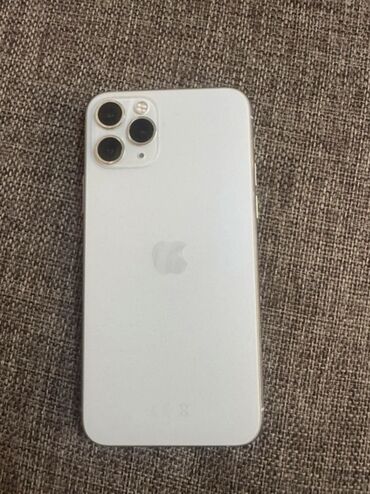айфон 8 не бу: IPhone 11 Pro, Колдонулган, 64 ГБ, Ак, 76 %