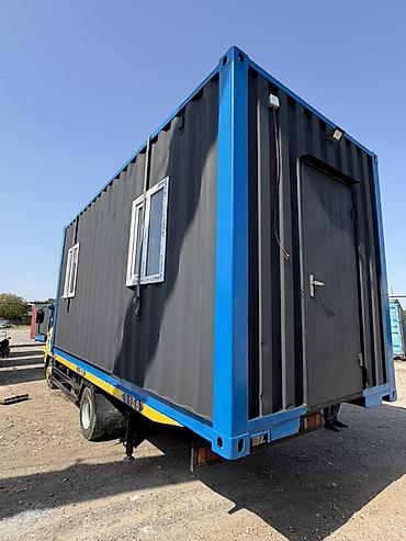 konteynerler: 20 fut konteyner ev/ofis - Ölçü: təxminən 20 fut (6 m uzunluq) — 3