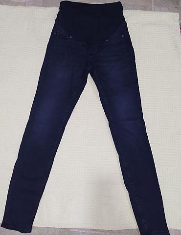 evolution trenerke: Trudničke farmerke – Super Skinny High Rib, veličina S - Model: Super — 3