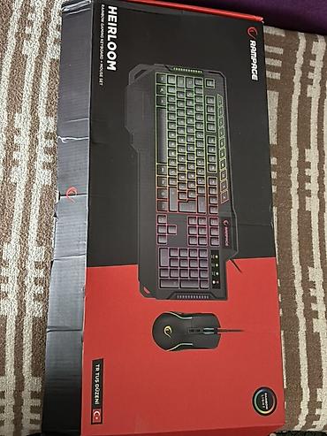 asus komputer: Rampage HEIRLOOM gaming klaviatura + siçan dəsti - Brend/model — 6