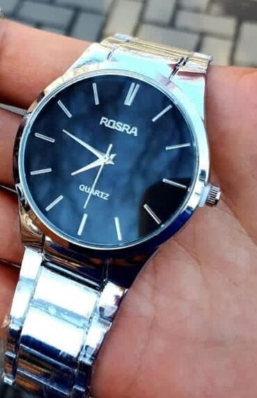часы jeneva: Стильные классические часы от фирмы Rosra, цена 800сом с 50% скидкой