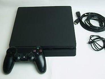PS4 (Sony Playstation 4): U ponudi je Sony PlayStation 4 Slim. Stanje: odlično očuvana, komplet — 15