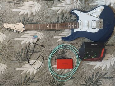 elektrikli scooter motor: Elektron gitara, Yamaha, 6 sim, Yeni, Ünvandan götürmə