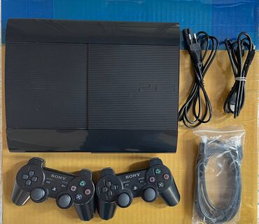 PS3 (Sony PlayStation 3): Playstation Super slim Прошитая На 1тб памяти Внутри 75 игр PES 2013