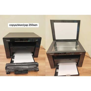 Kompüter ehtiyyat hissələri: Canon mf3010 İkinci əl Laserli printer idial vəziyyətdə 3/1də