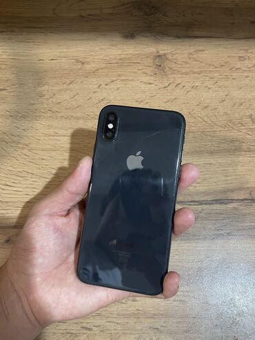 apple watch series 3 бишкек: IPhone Xs, Колдонулган, 256 ГБ, Jet Black, 100 %