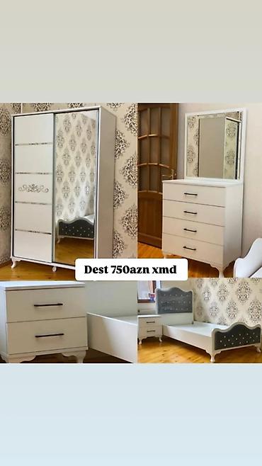 tum: Uşaq/yataq otağı möbel dəsti Tərkib: - Sürgülü qapılı şkaf: güzgülü — 1