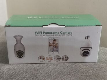kucne kamere za video nadzor cena: WiFi pametna kamera u obliku sijalice, dizajnirana za jednostavnu