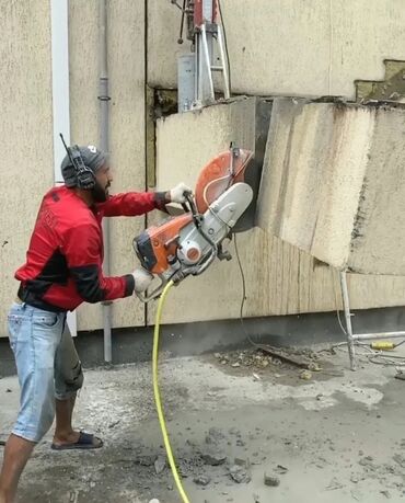 Beton işləri: Beton Kəsimi xidməti - Dəqiq və səliqəli beton kəsimi: divar, döşəmə — 9