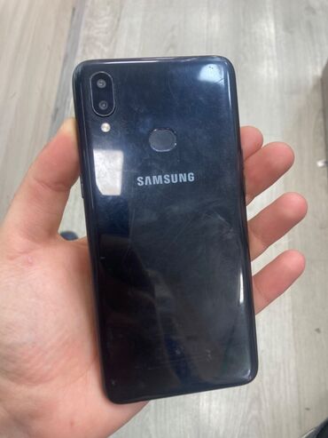 Samsung: Samsung A10s, 32 ГБ, цвет - Черный, Отпечаток пальца