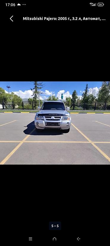 sprinter 2 9: Mitsubishi Pajero: 2005 г., 3.2 л, Автомат, Дизель, Внедорожник — 3