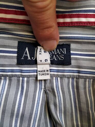 Košulje: Muška košulja Armani Jeans vel. M Kvalitetna atraktivna upečatljiva — 11