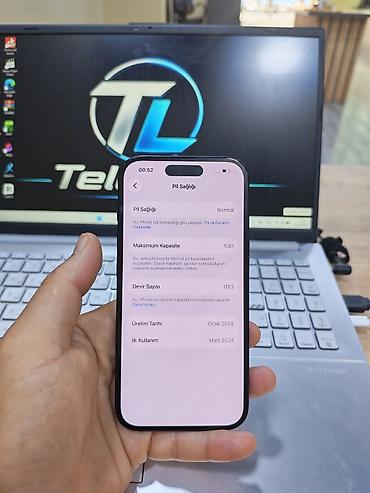 сколько стоит iphone 5: IPhone 15, 128 GB, Black Titanium, Zəmanət, Simsiz şarj, Face ID — 2