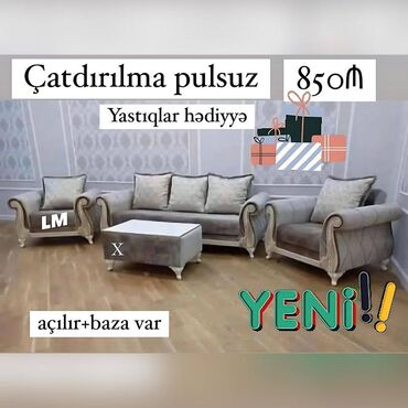 saloglu mebel divan kreslo qiymetleri: Yeni, Divan, 2 kreslo