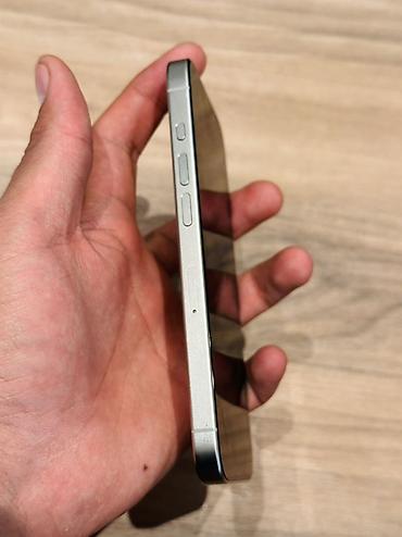 Apple iPhone: IPhone 15 Pro, Б/у, 128 ГБ, White Titanium, Кабель, 85 % — 11