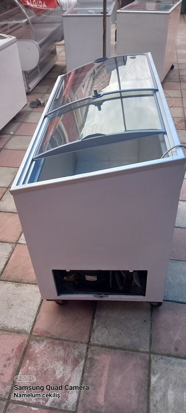 Soyuducu vitrinləri: Mağaza/vitrin soyuducusu və dondurucu Dondurucu (şüşə sürgülü qapaqlı) — 6