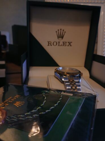 kişi qol saatı: Новый, Наручные часы, Rolex, цвет - Белый