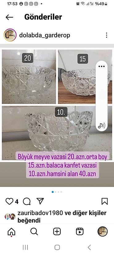 şeki: Qedimi xoxlama sùse balig boşqabi yenidir istifade olunmayib.uzunlug — 7