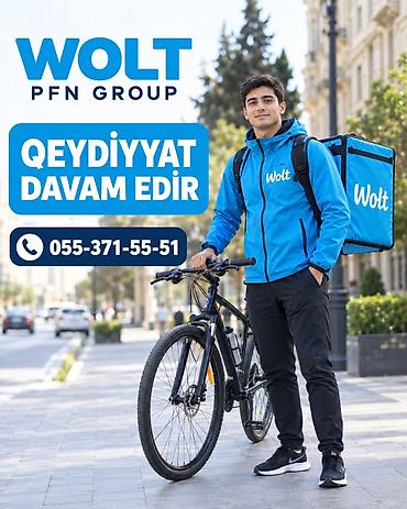 surucu kuryer: Piyada kuryer tələb olunur, İşəmuzd ödəniş — 1