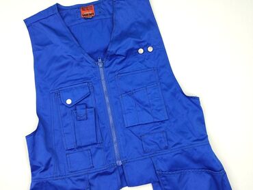 Niebieska kamizelka robocza marki Work Wear w rozmiarze X-Large