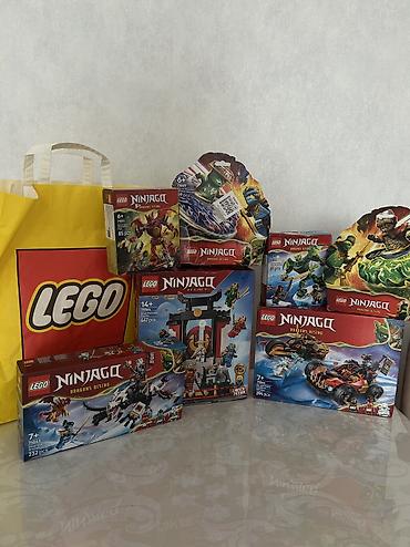 oyuncaq bmw: 7ədəd lego ninjago seti hamsı birlikdə satılır təcili satılır deyə bu — 1