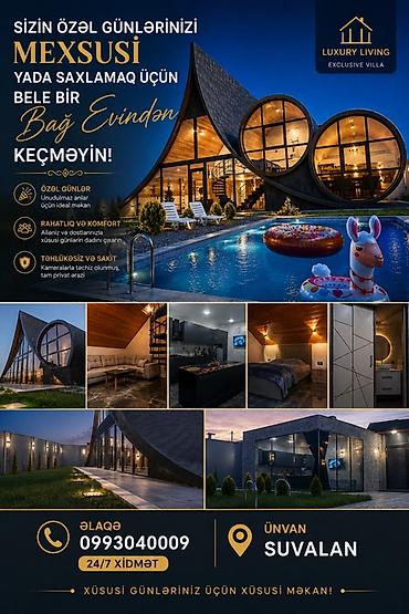 bayıl ev: Luxury Living – Exclusive Villa (Suvalan) Müasir dizaynlı, premium — 1