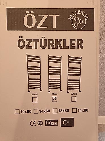 paltar suşilkası: ÖZTÜRKLƏR hamam dəsmal radiatoru (Black) - Brend/model: ÖZT — 2