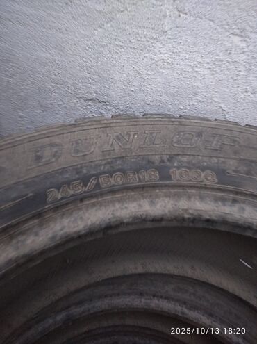 шипованные шины б у: Шиналар 245 / 50 / R 18, Кыш, Комплект, Жеңил унаалар, Dunlop