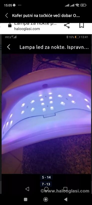 UV i LED lampe za nokte: Lampa za nokte NA DIODE dobra
Ispravna 
 Mirjevo — 8