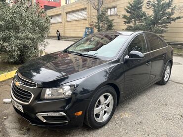 Chevrolet: Chevrolet Cruze sedan - Çox ekonomlu benzin xercleyir - Kuzov: qara — 1