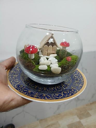ev saat: Fiqur, Şüşə, rəng - Yaşıl — 4