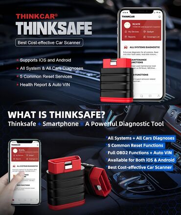 Alati za automobile: ThinkCar ThinkSafe Bluetooth OBD2 Dijagnostika THINKCAR THINKSAFE - — 6