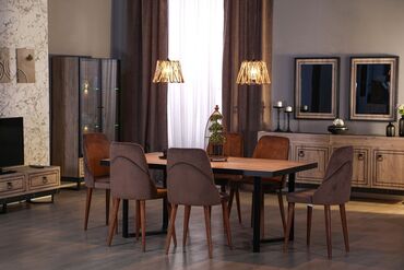 taxd demiri: Для кухни, Для гостиной, Новый, Нераскладной, Квадратный стол, 8 стульев, Азербайджан
